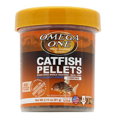 Omega One Sinking Catfish Pellets with Shrimp (Multiple Sizes)